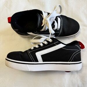 Heelys Black and White Skate Sneakers